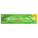 Berocca Energy Vitamin Orange Effervescent Tablets 15 Pack